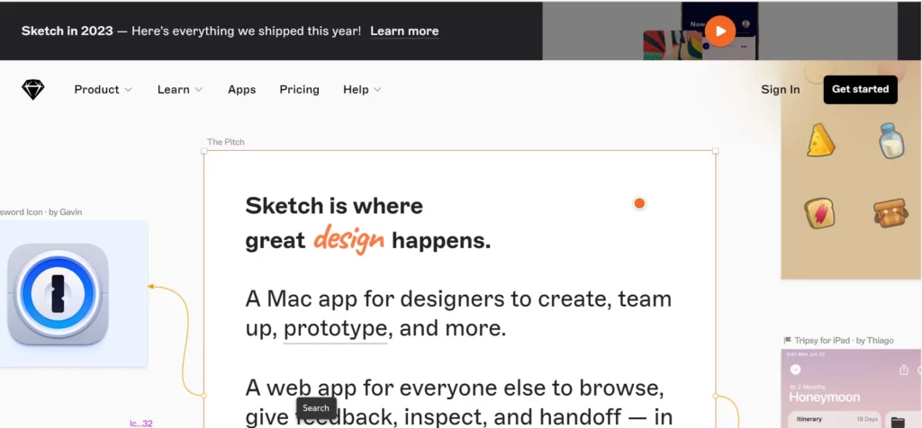 Sketch- Mobile App Design Tools
